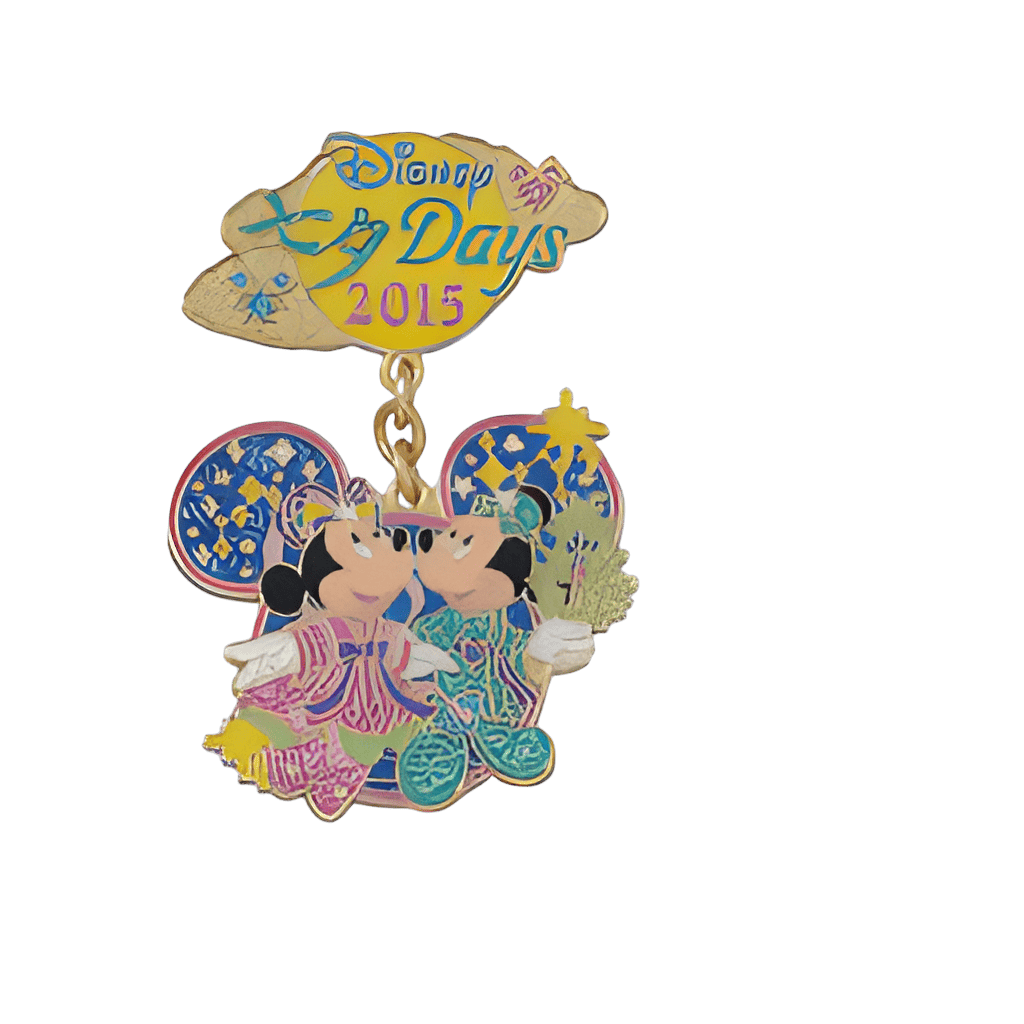 Disney's Tanabata Days 2015 - Mickey & Minnie Disney pin