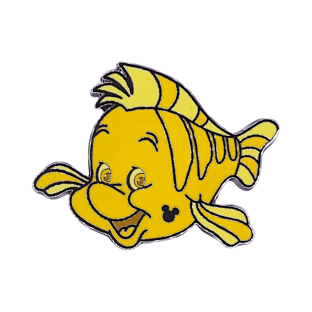 Flounder Disney pin