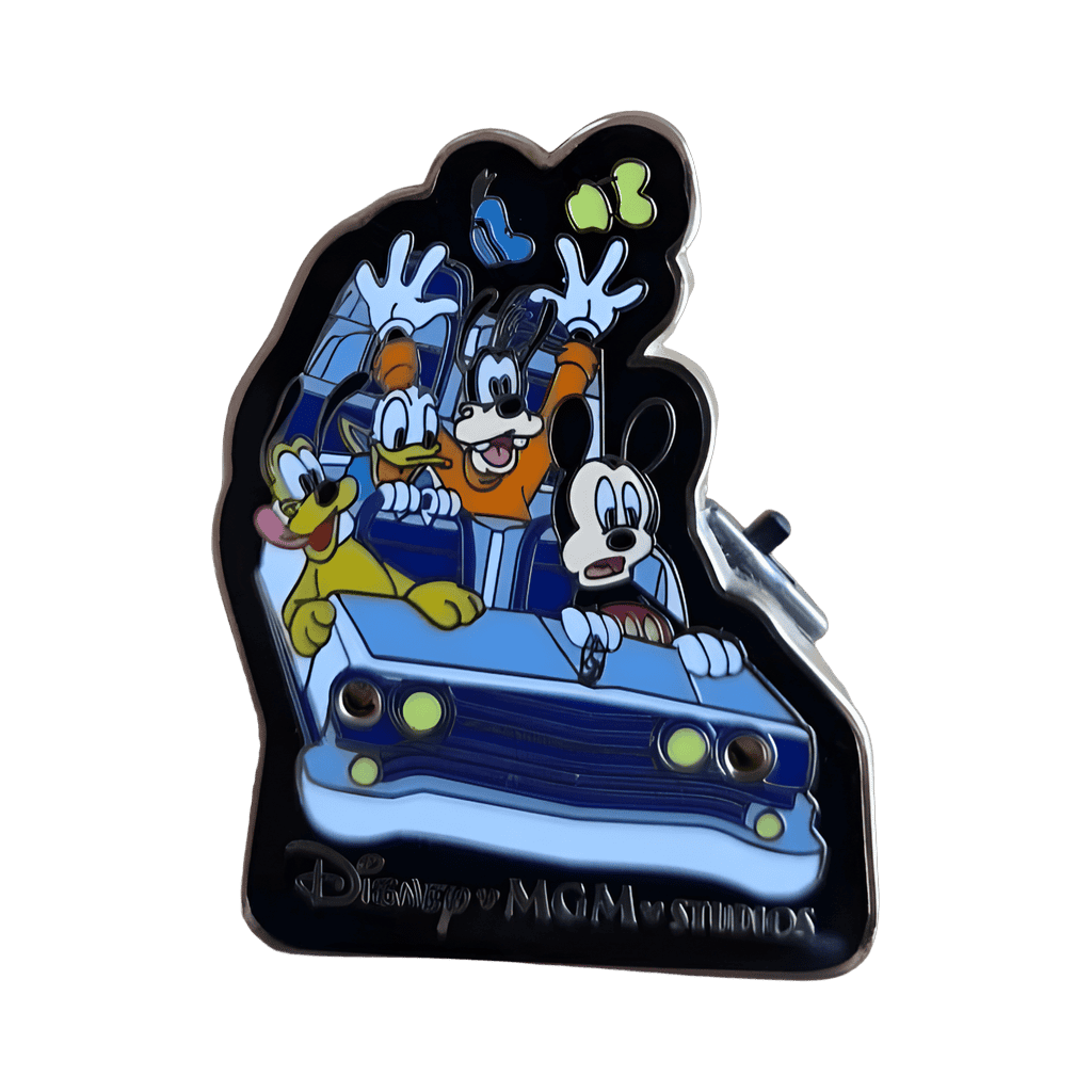 Light up Characters riding Disney pin