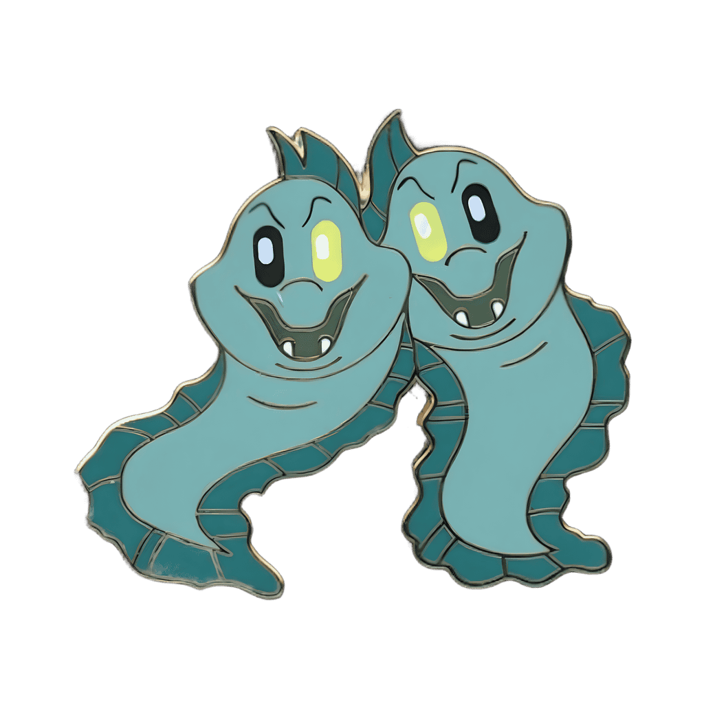 Flotsam and Jetsam Disney pin