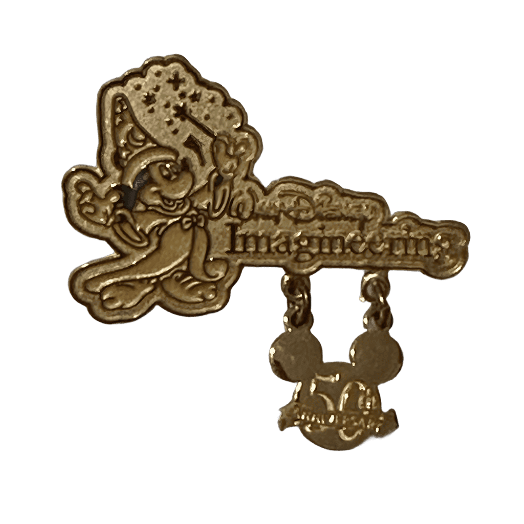 50th Anniversary Dangle Disney pin