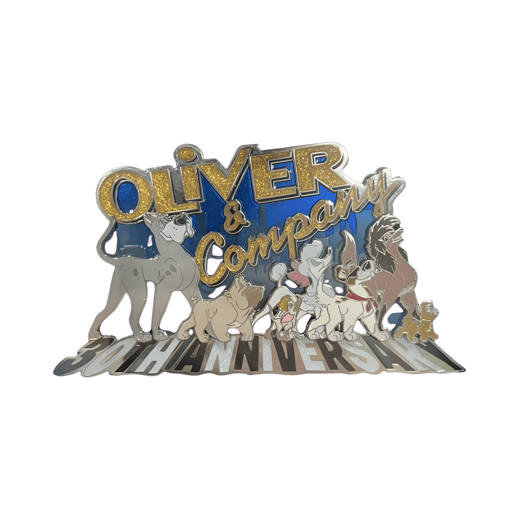 Oliver and Company 30th Anniversary Jumbo Disney pin