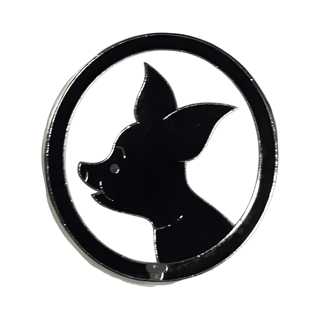 Piglet Silhouette Disney pin