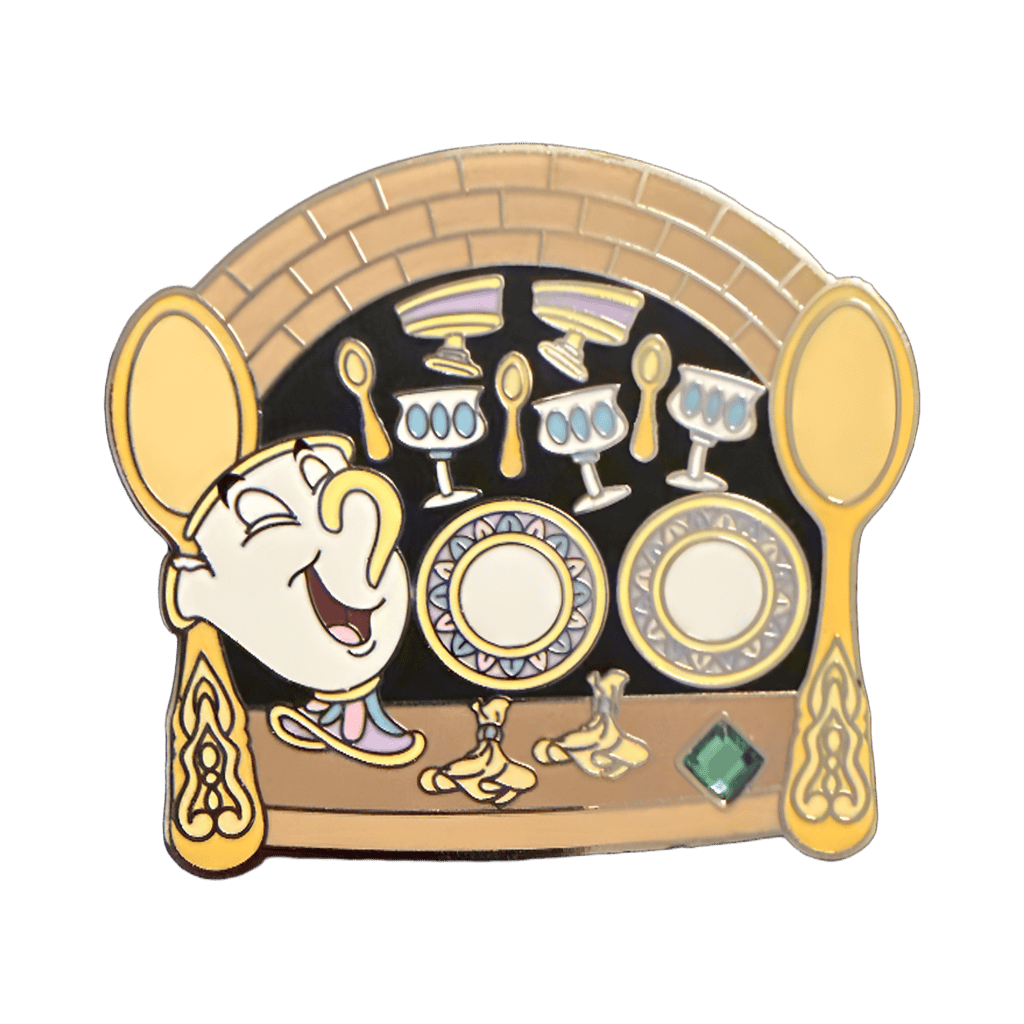 Chip from Beauty and the Beast Disney pin