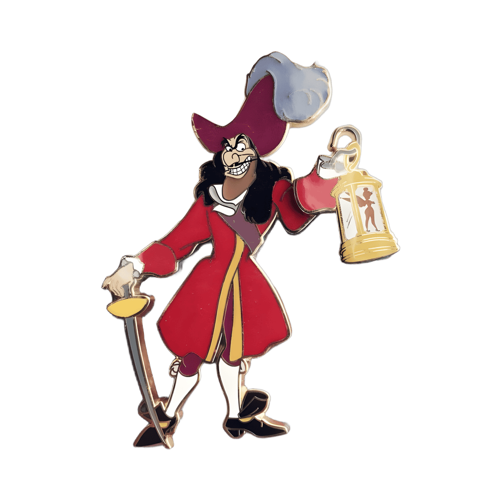 Captain Hook Disney pin