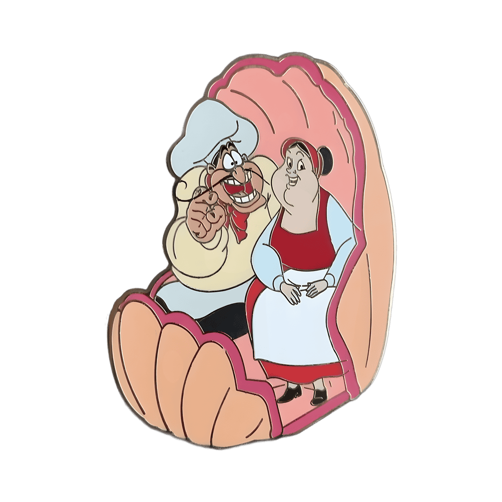 Chef Louie with Carlotta Disney pin