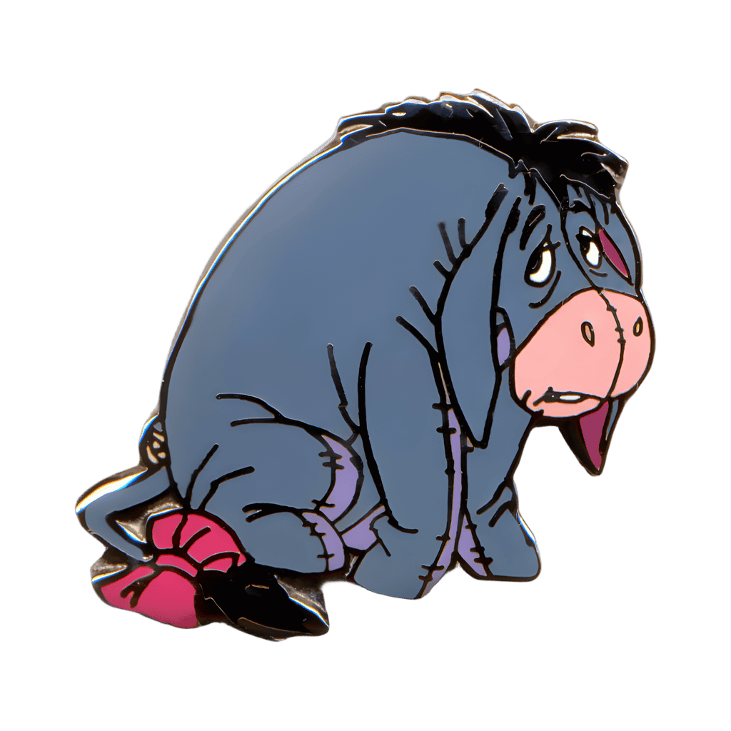 Eeyore Sitting Disney pin