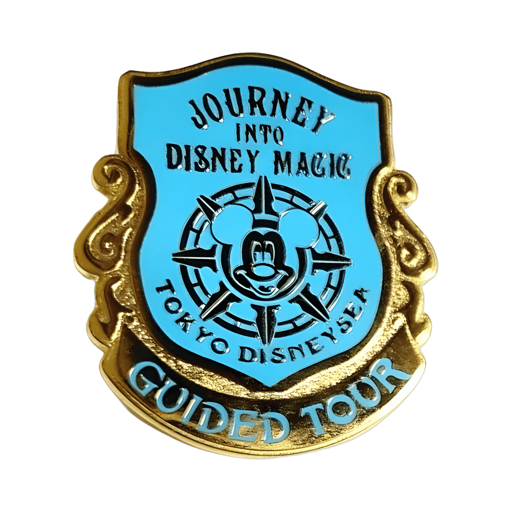 Mickey Mouse Compass - Journey into Disney Magic - Sky Blue Disney pin