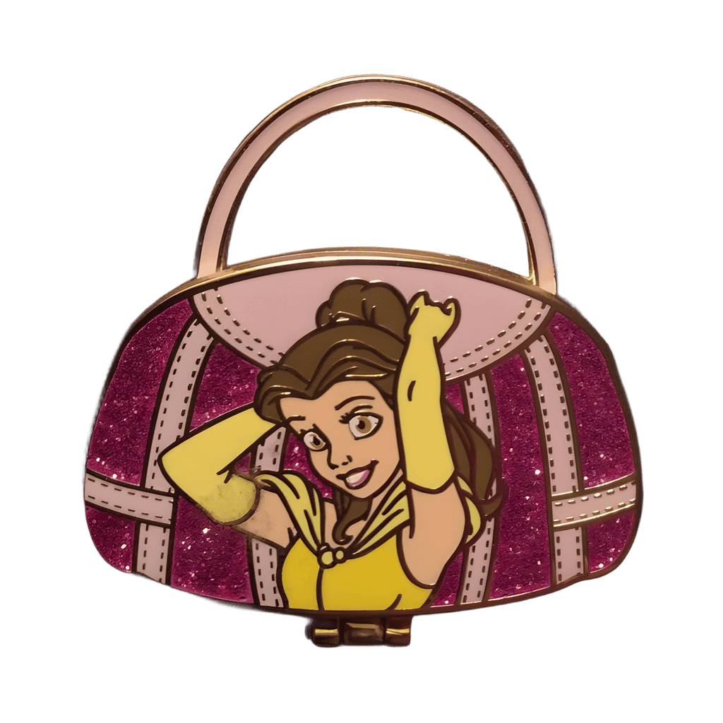 Pink Belle Purse Disney pin