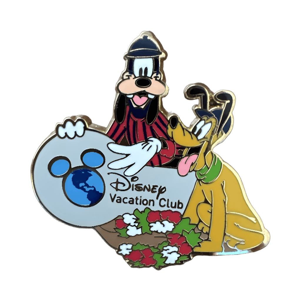 Goofy and Pluto Saratoga Springs Disney pin