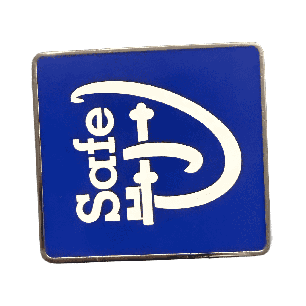 Safe D Disney pin
