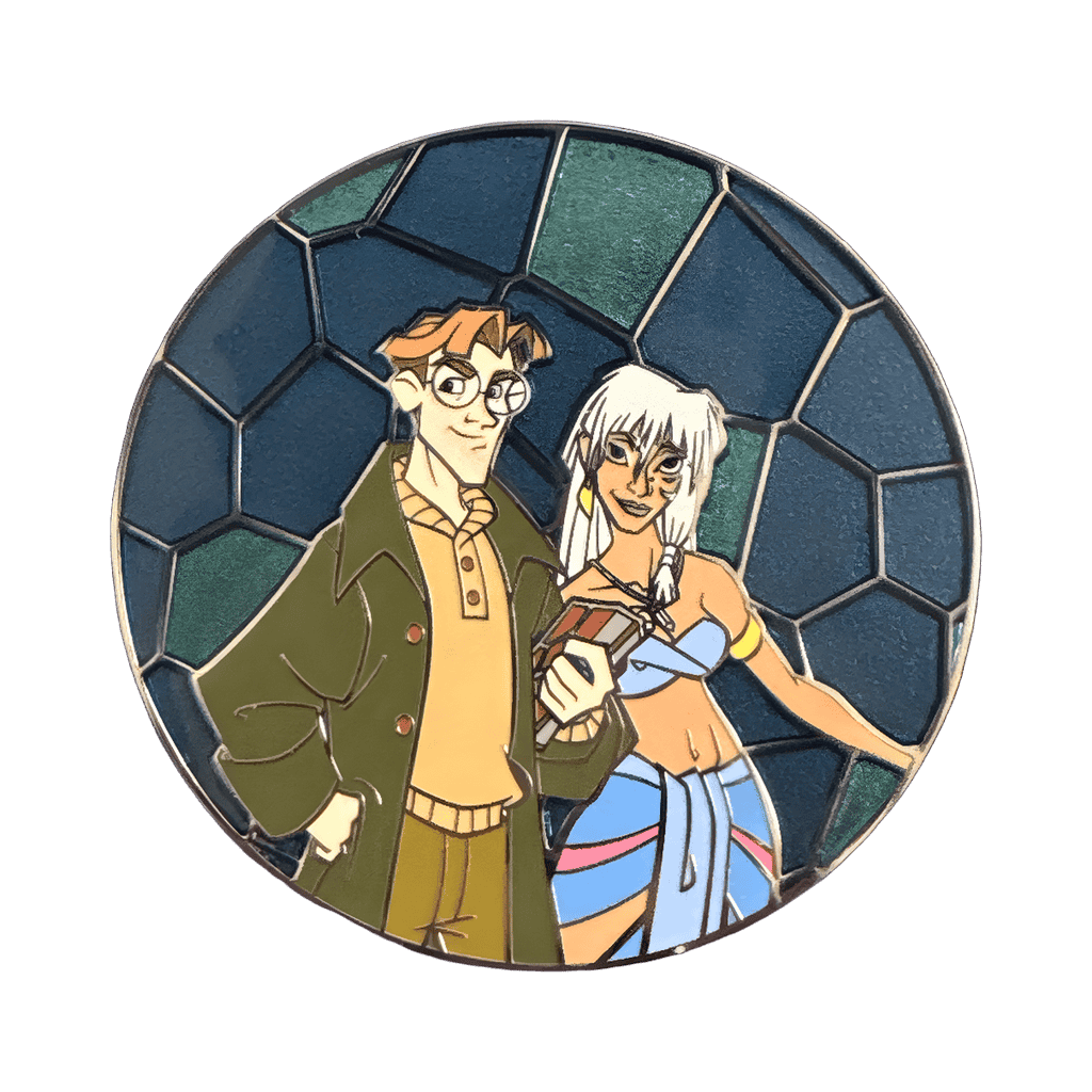 Milo and Kida GPP Magical Mosaic Mystery Disney pin