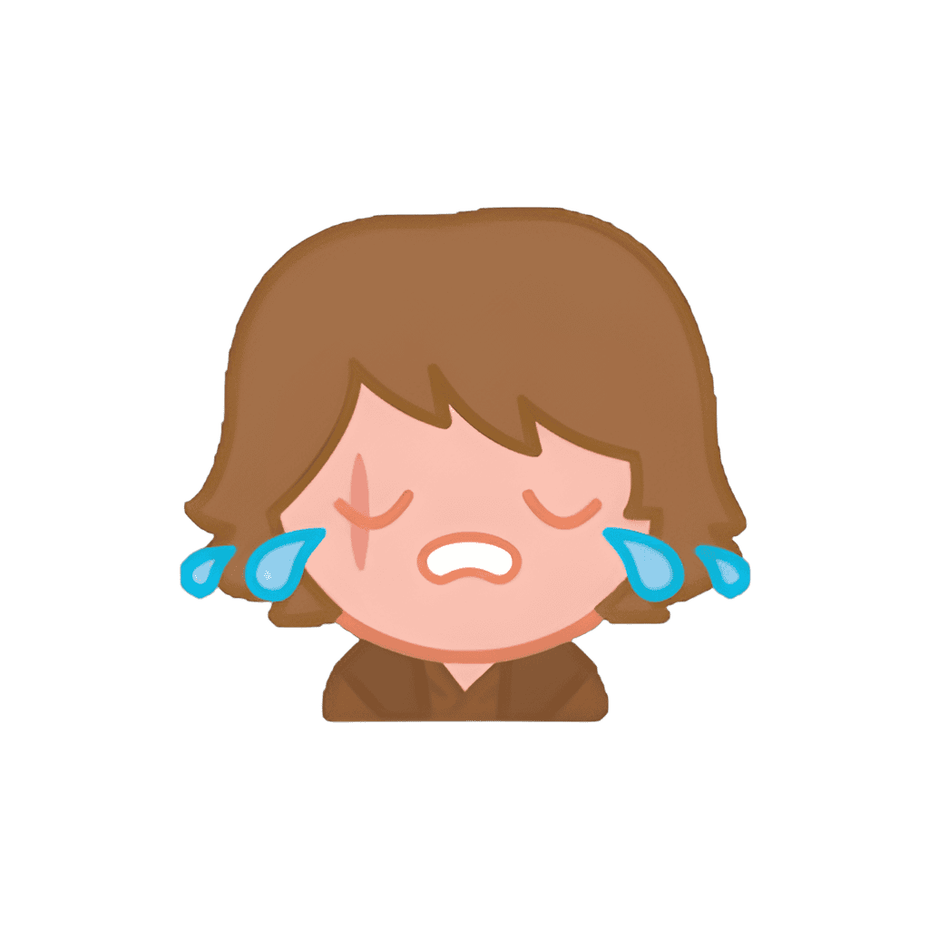Crying Anakin Skywalker Disney pin