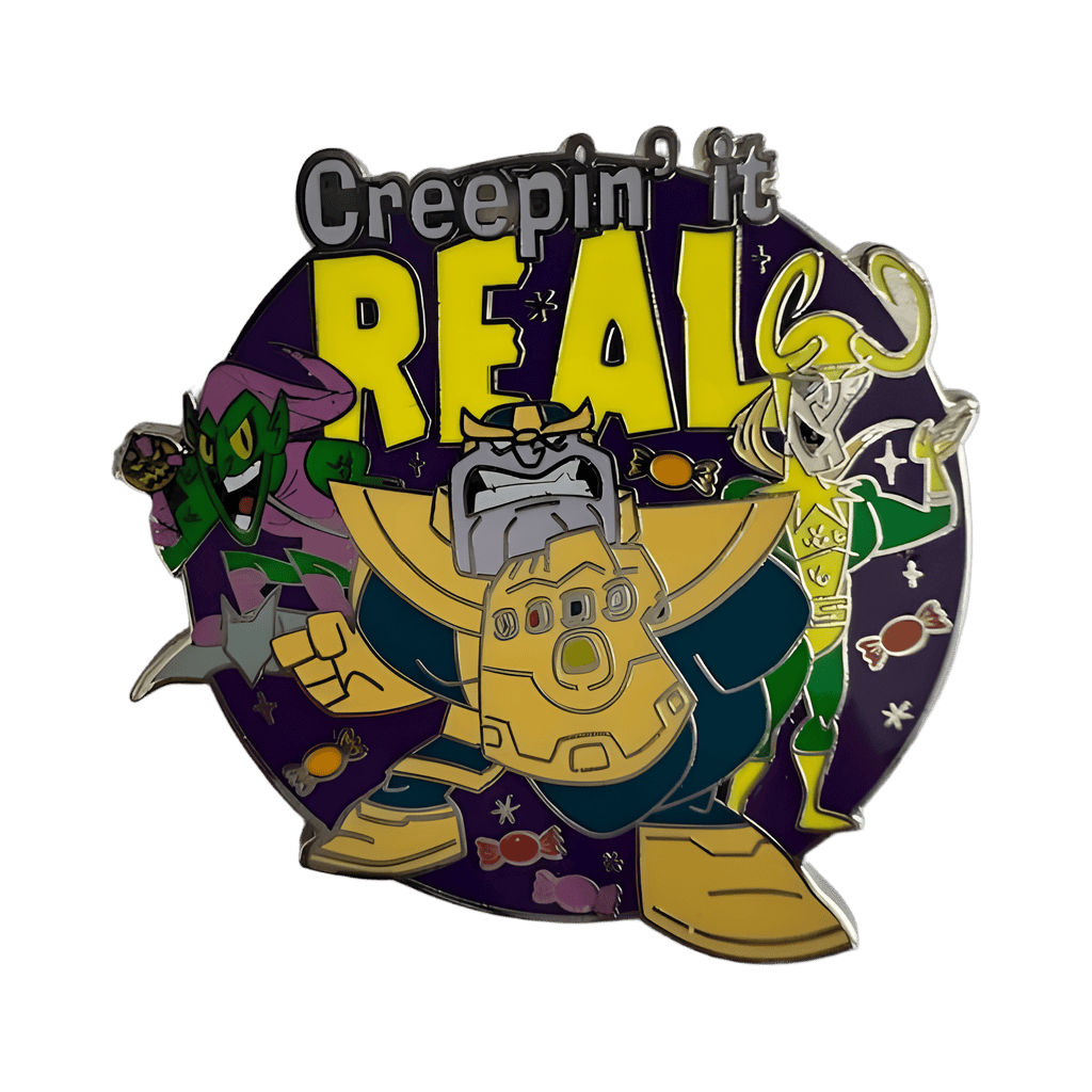 Creepin’ It Real (with The Green Goblin Thanos Loki) Disney pin