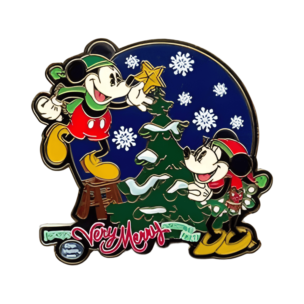 Mickey and Minnie Disney pin