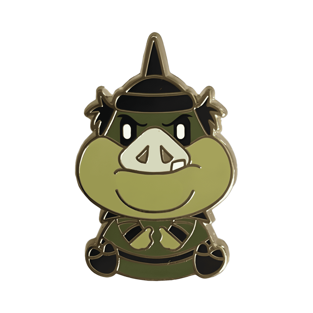 Maleficent’s Goon, Block the Pig Disney pin