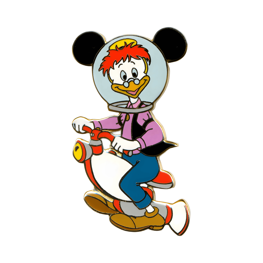 Gyro Gearloose Riding a Space Scooter Disney pin