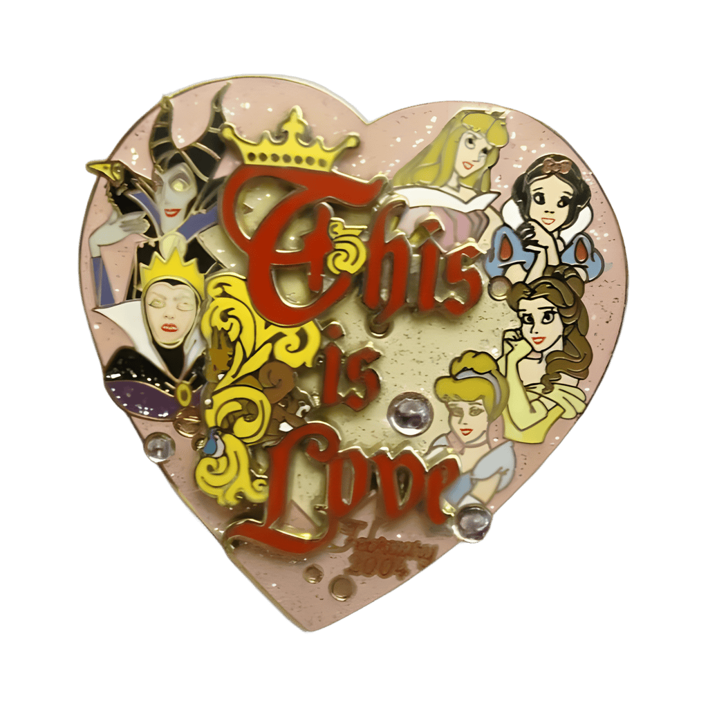 This is Love Logo Disney pin