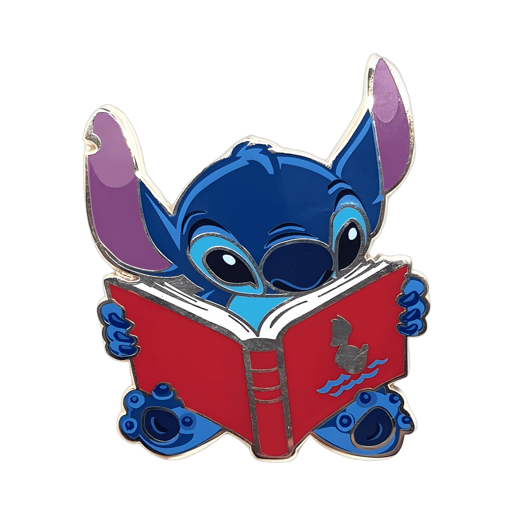 Stitch Antique Gold Disney pin