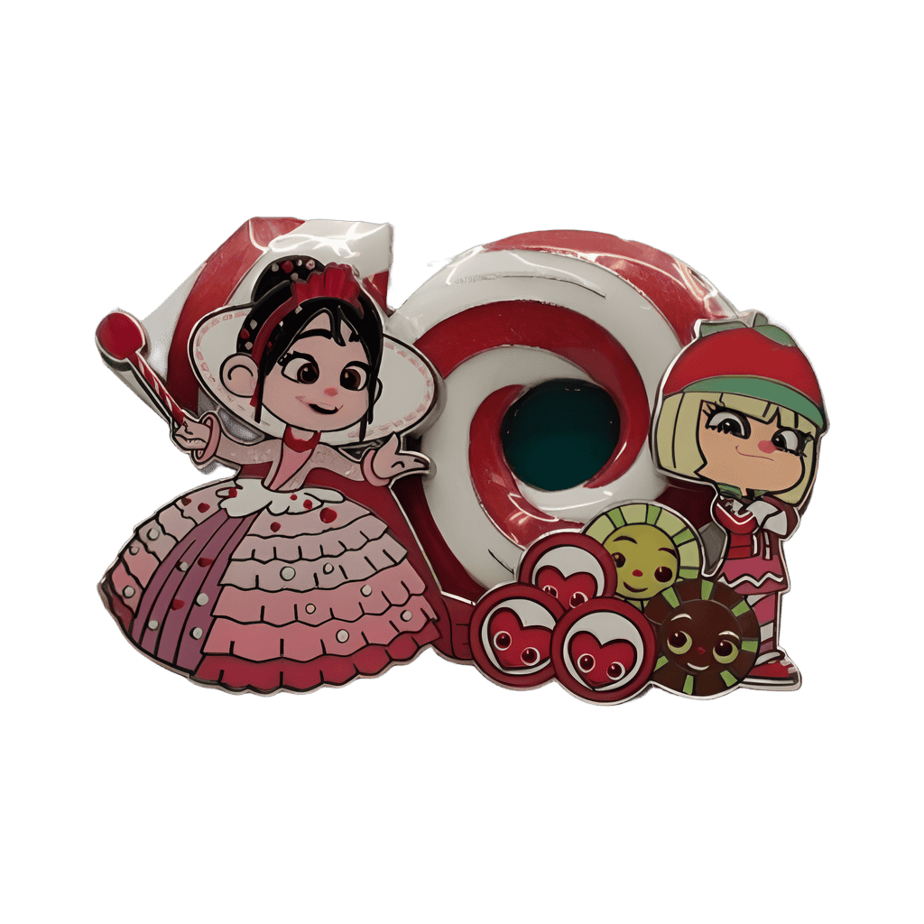 Vanellope von Schweetz and Taffyta Muttonfudge Disney pin
