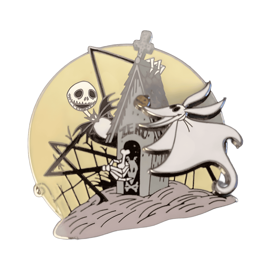Jack and Zero Disney pin