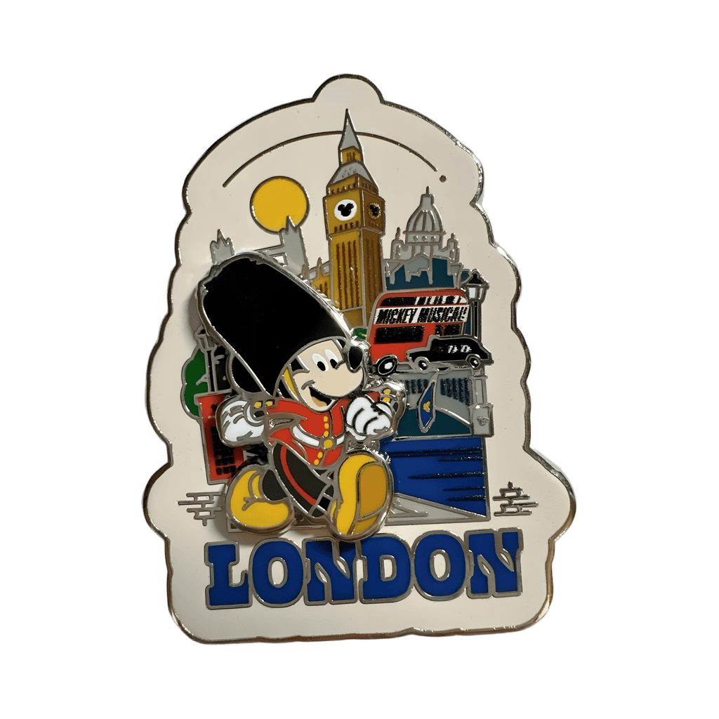 Mickey in London Disney pin