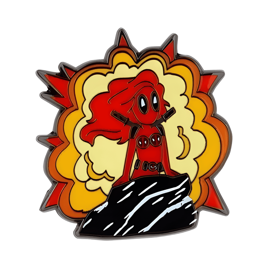 Deadpool as The Little Mermaid Disney pin
