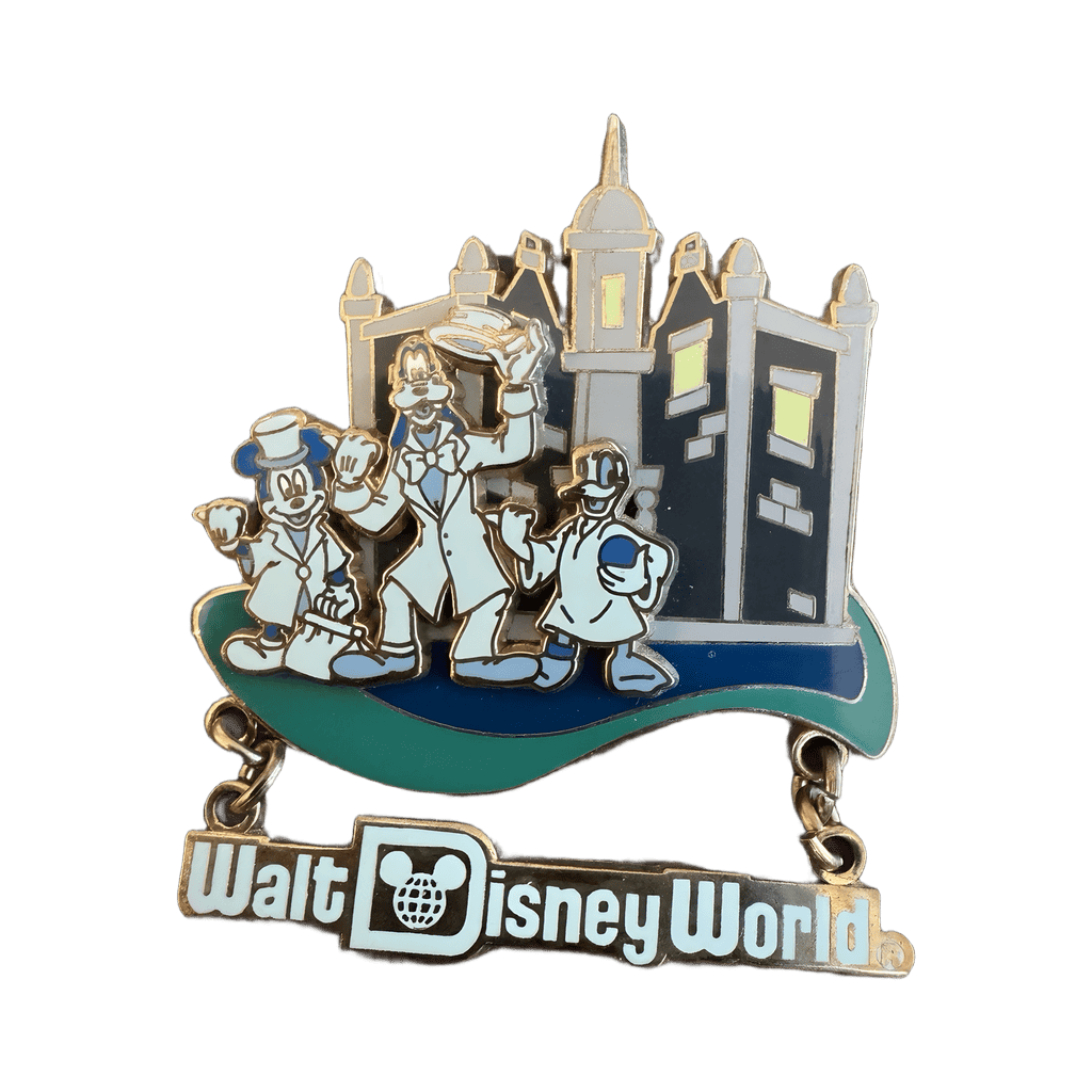 Haunted Mansion Mickey Goofy Donald Hitchhiking Ghosts Disney pin