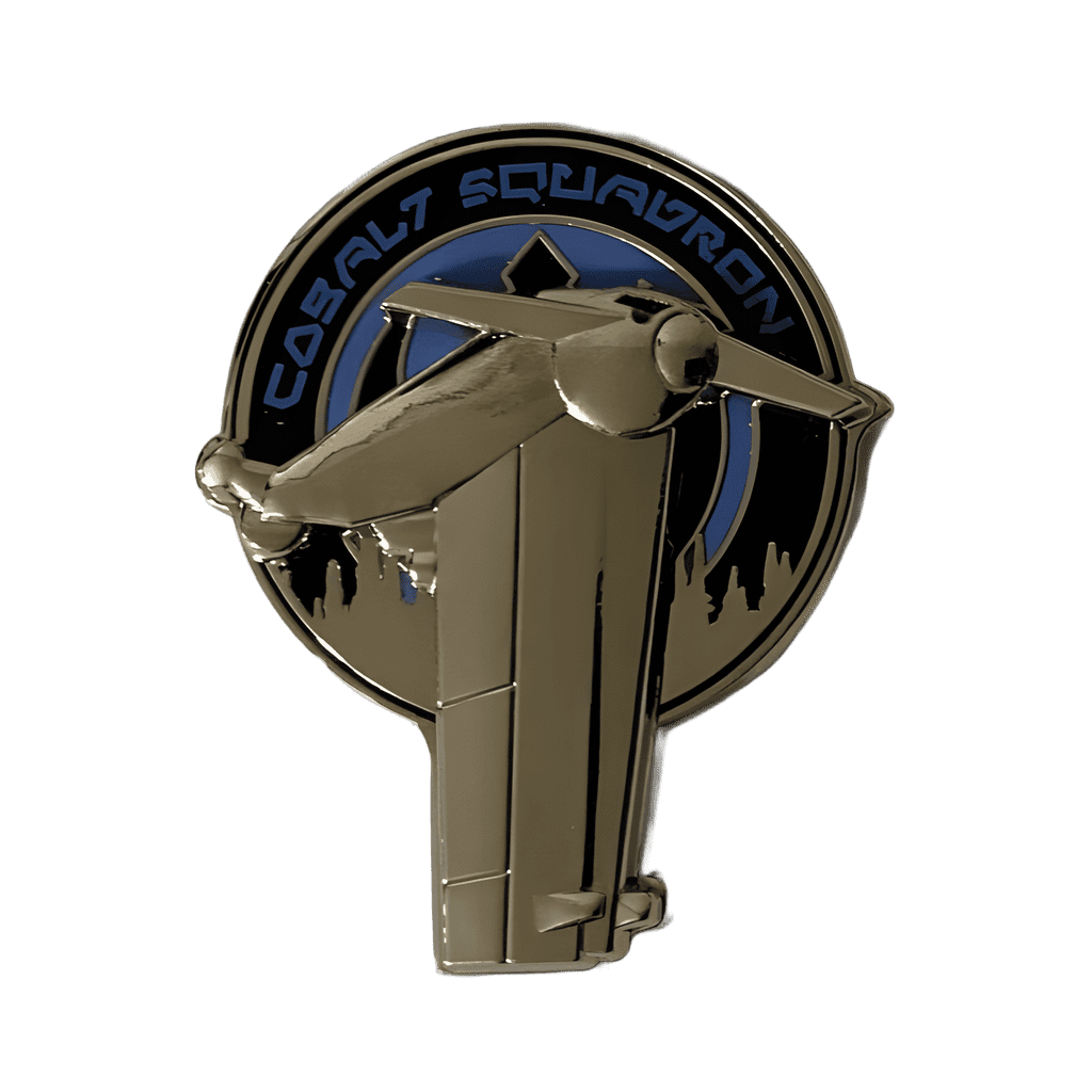 Cobalt Squadron Disney pin