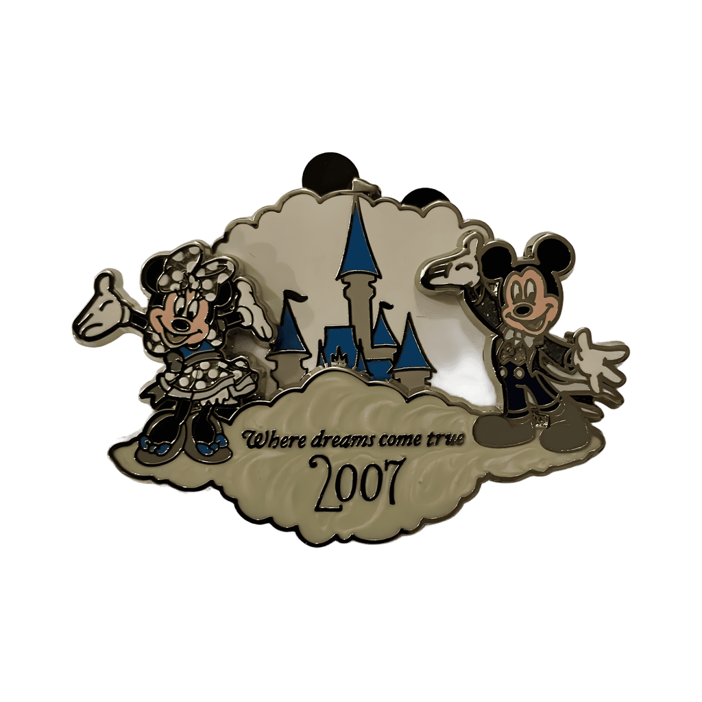 Mickey and Minnie Disney pin