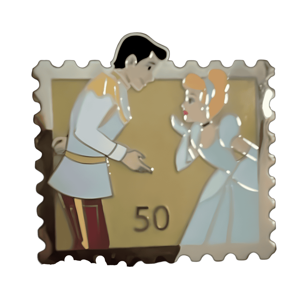 Cinderella and Prince Charming Disney pin