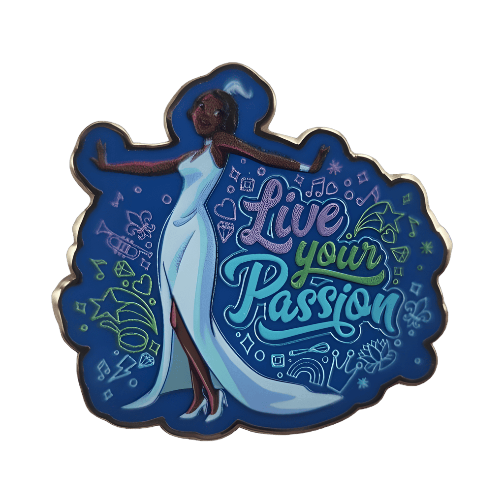 Live Your Passion - Tiana Disney pin