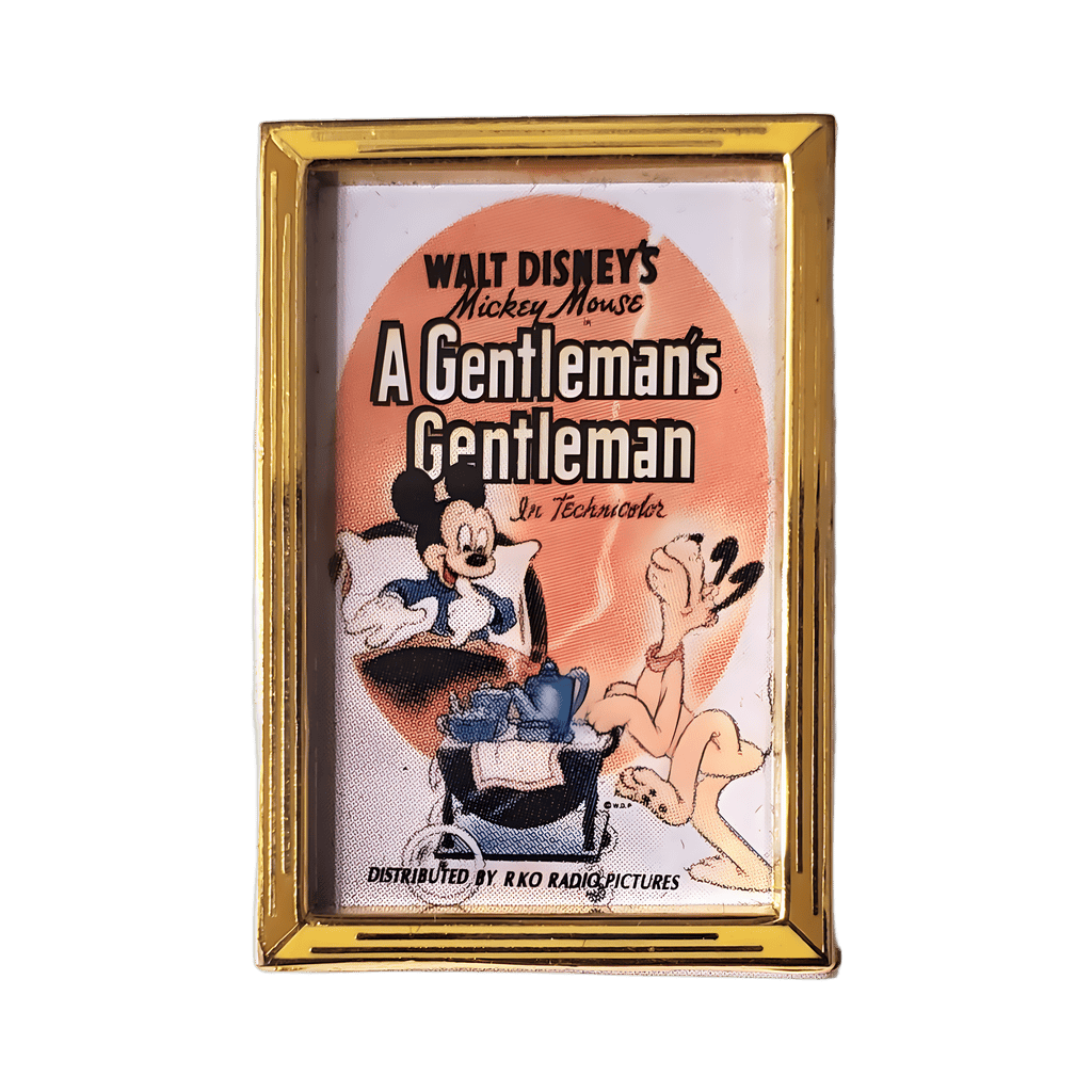 Mickey Mouse and Pluto in "A Gentleman's Gentleman" Disney pin