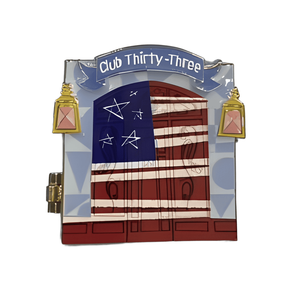 United States of America Disney pin