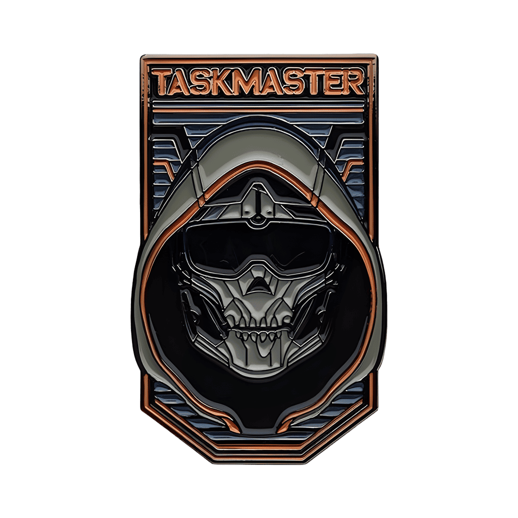 Taskmaster Face Disney pin