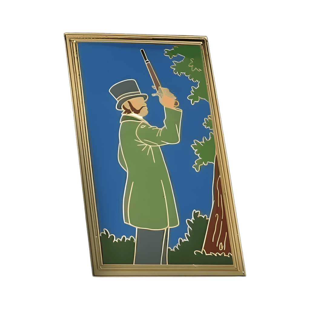 Parting Shots Boxed Set — Duelist #2 in Green Coat Portrait Disney pin