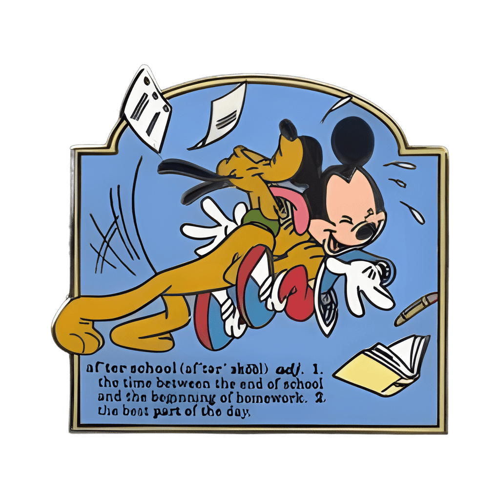 After School - Mickey & Pluto Disney pin