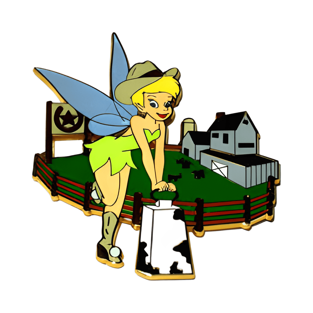 Tinkerbell Cow Girl Disney pin