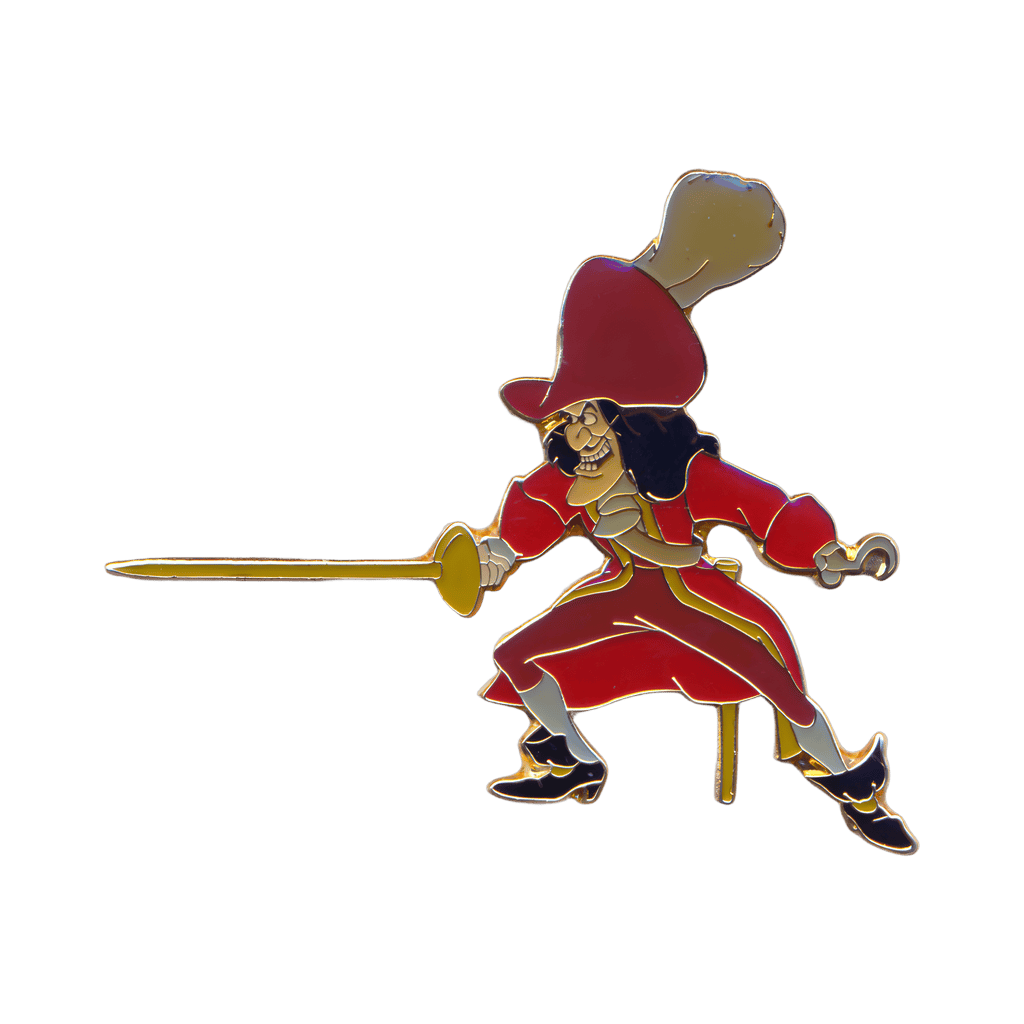 Captain Hook Disney pin