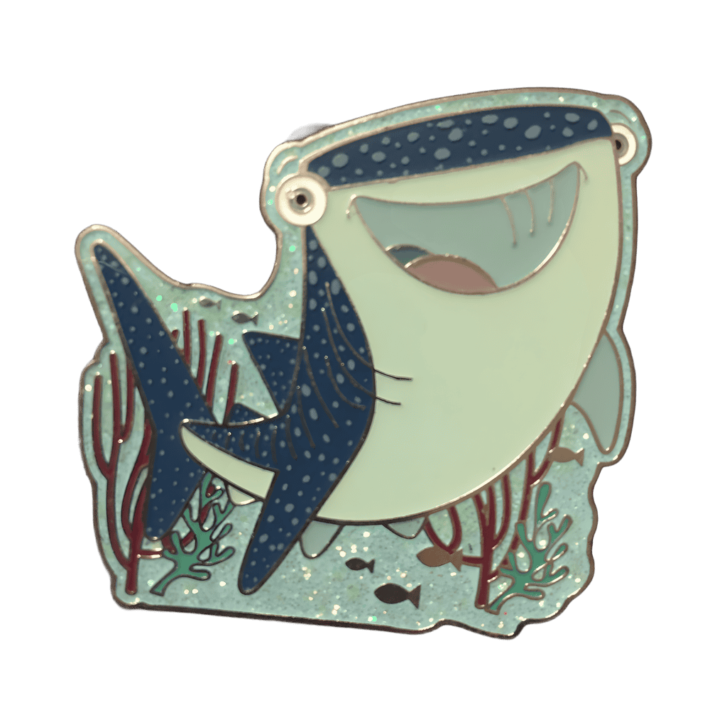 Destiny Whale from Dory Glitter Disney pin