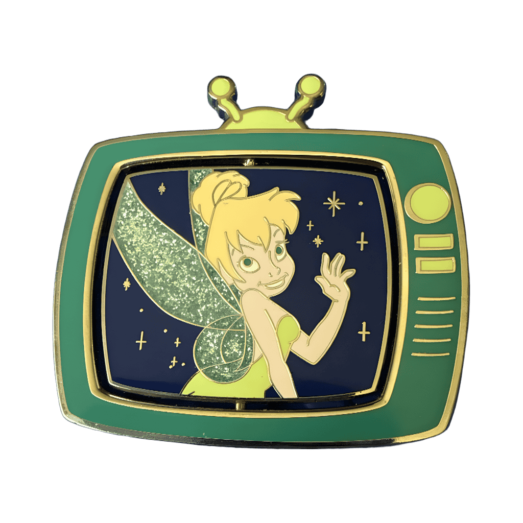 Tinkerbelle on TV Disney pin
