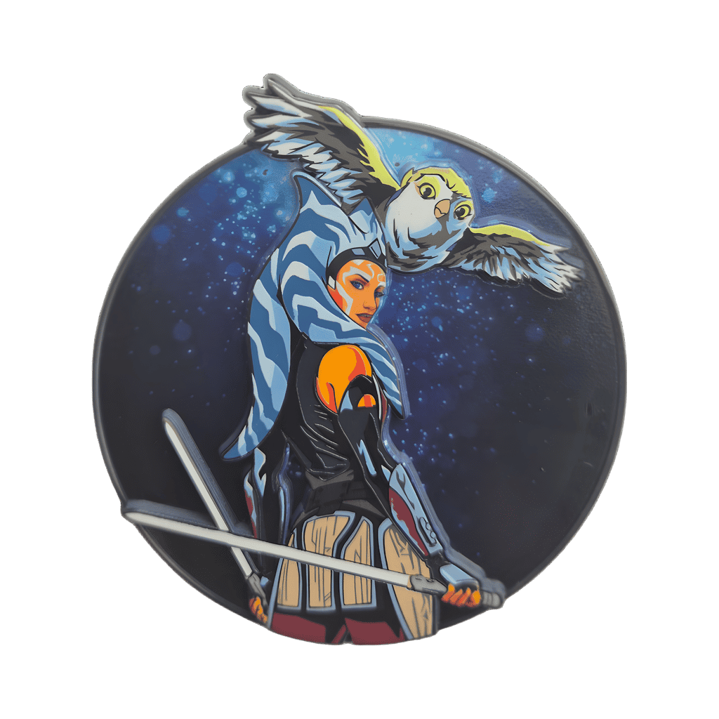 Ahsoka & Morai Disney pin