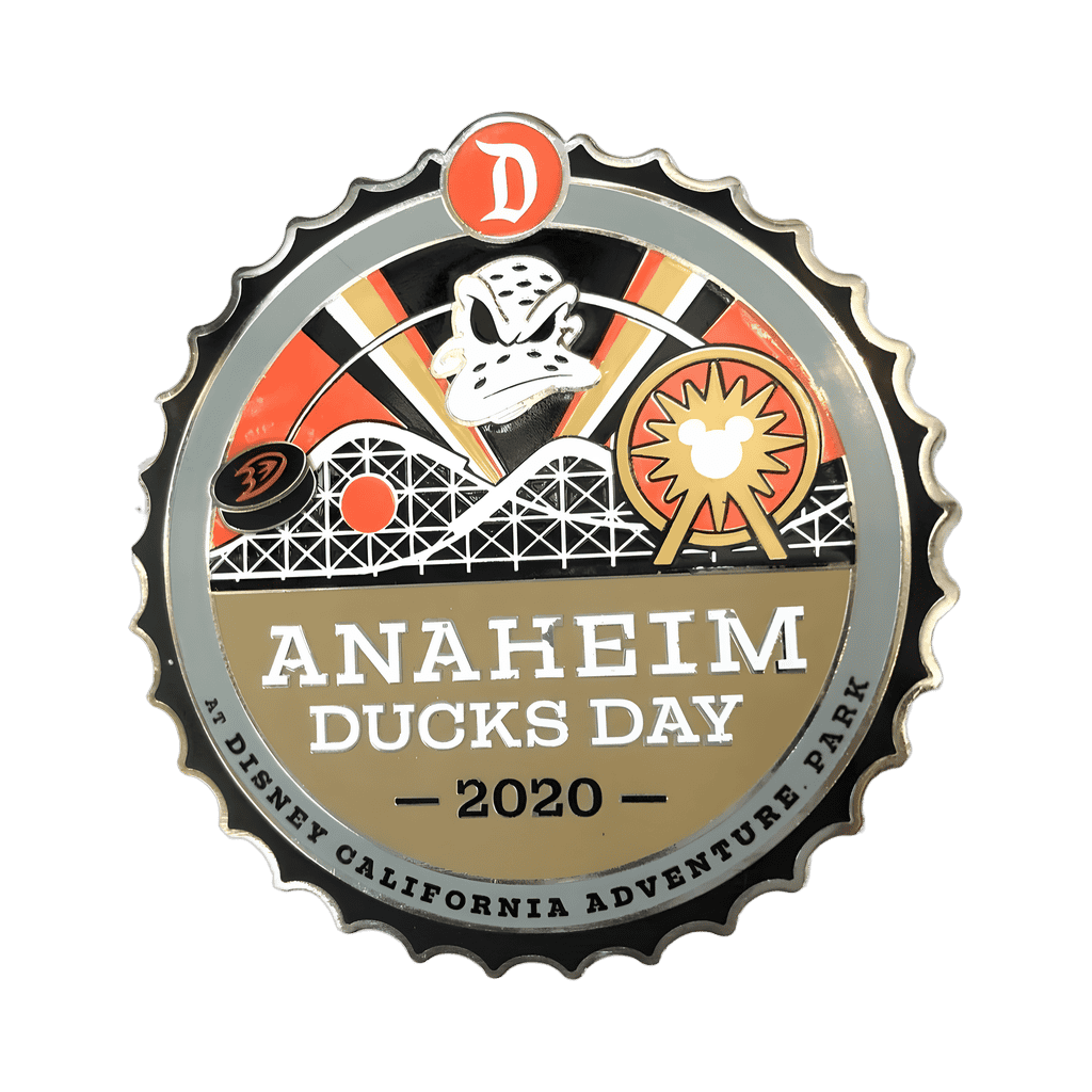 Anaheim Ducks Day 2020 Disney pin
