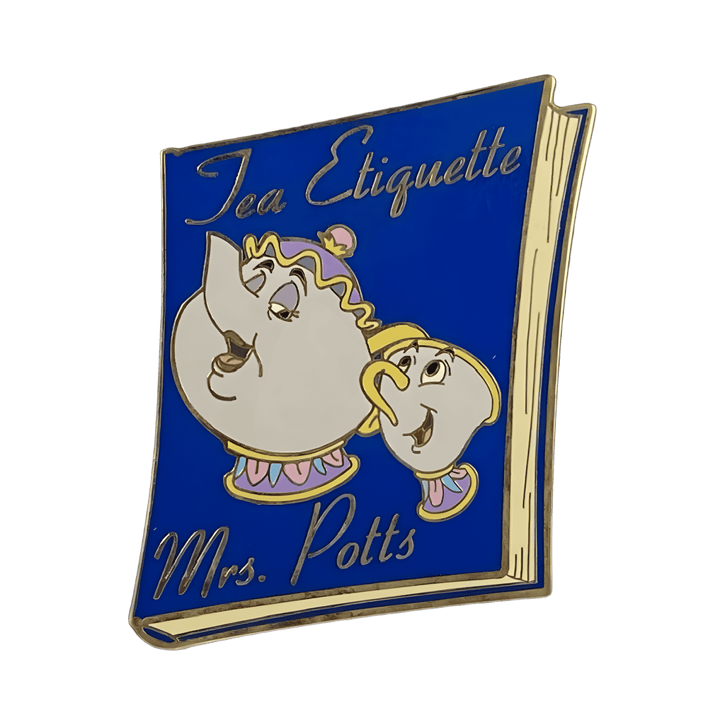 Tea Etiquette - Mrs. Potts & Chip Disney pin