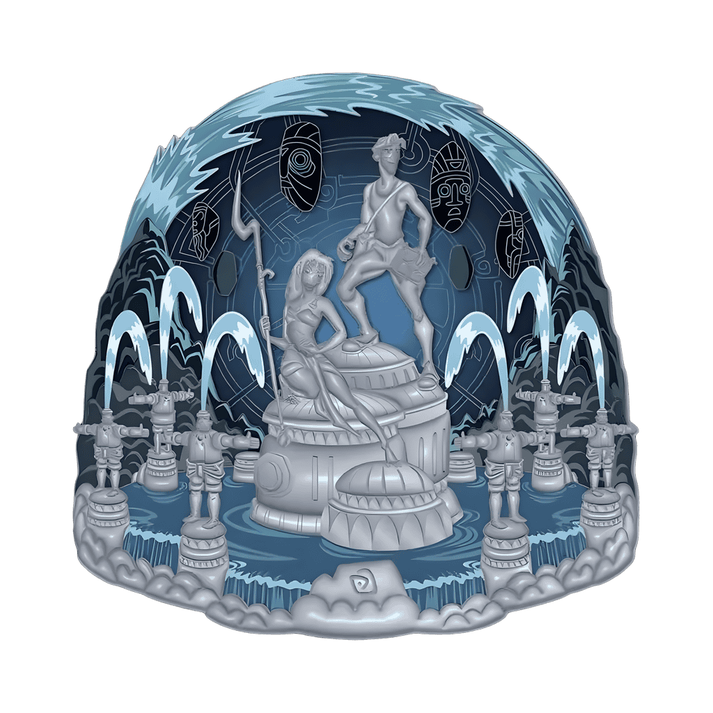 Atlantis Disney pin