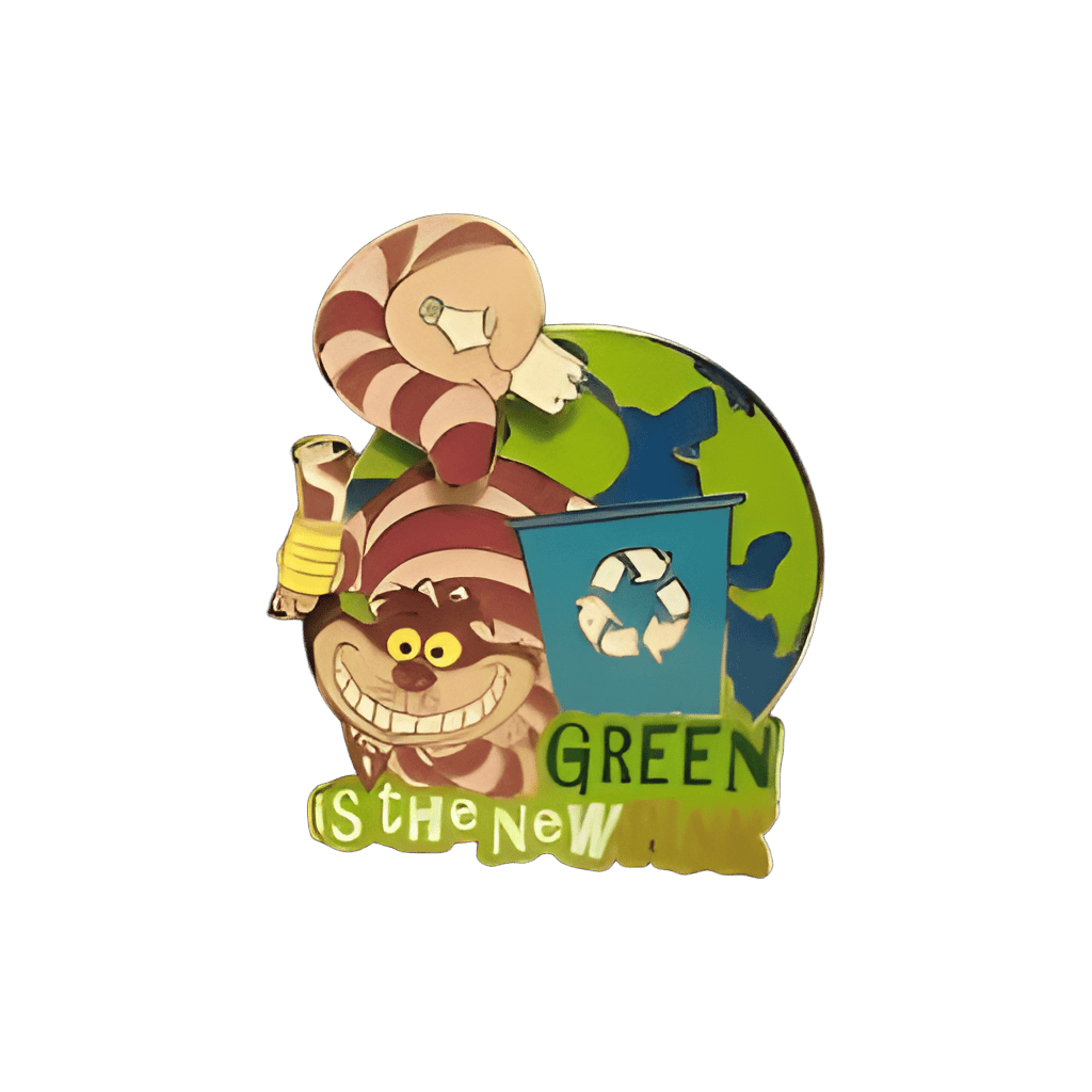 Green is the New Pink - Cheshire Cat Disney pin