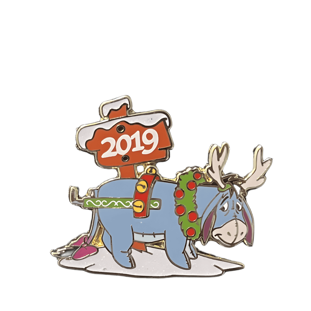 Eeyore in Bell Harness Disney pin