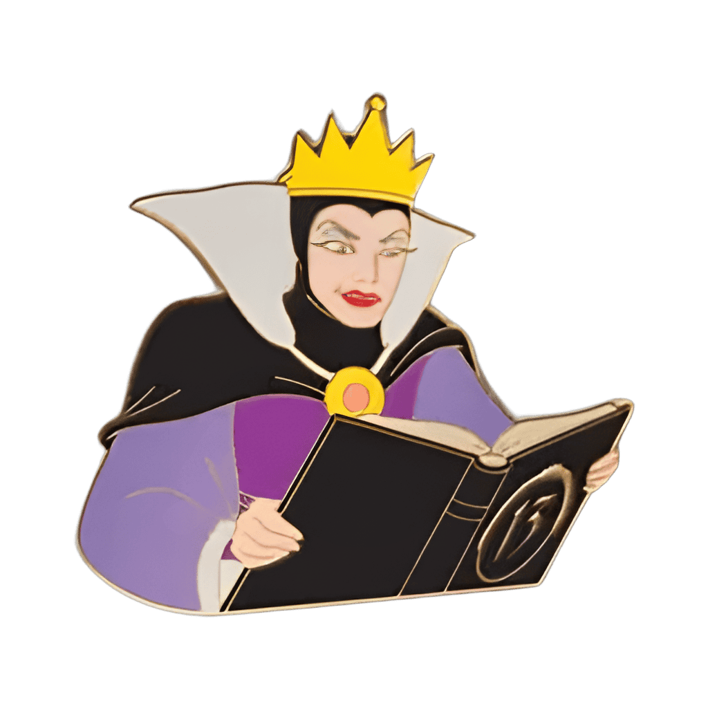 Evil Queen with 13 Book Disney pin