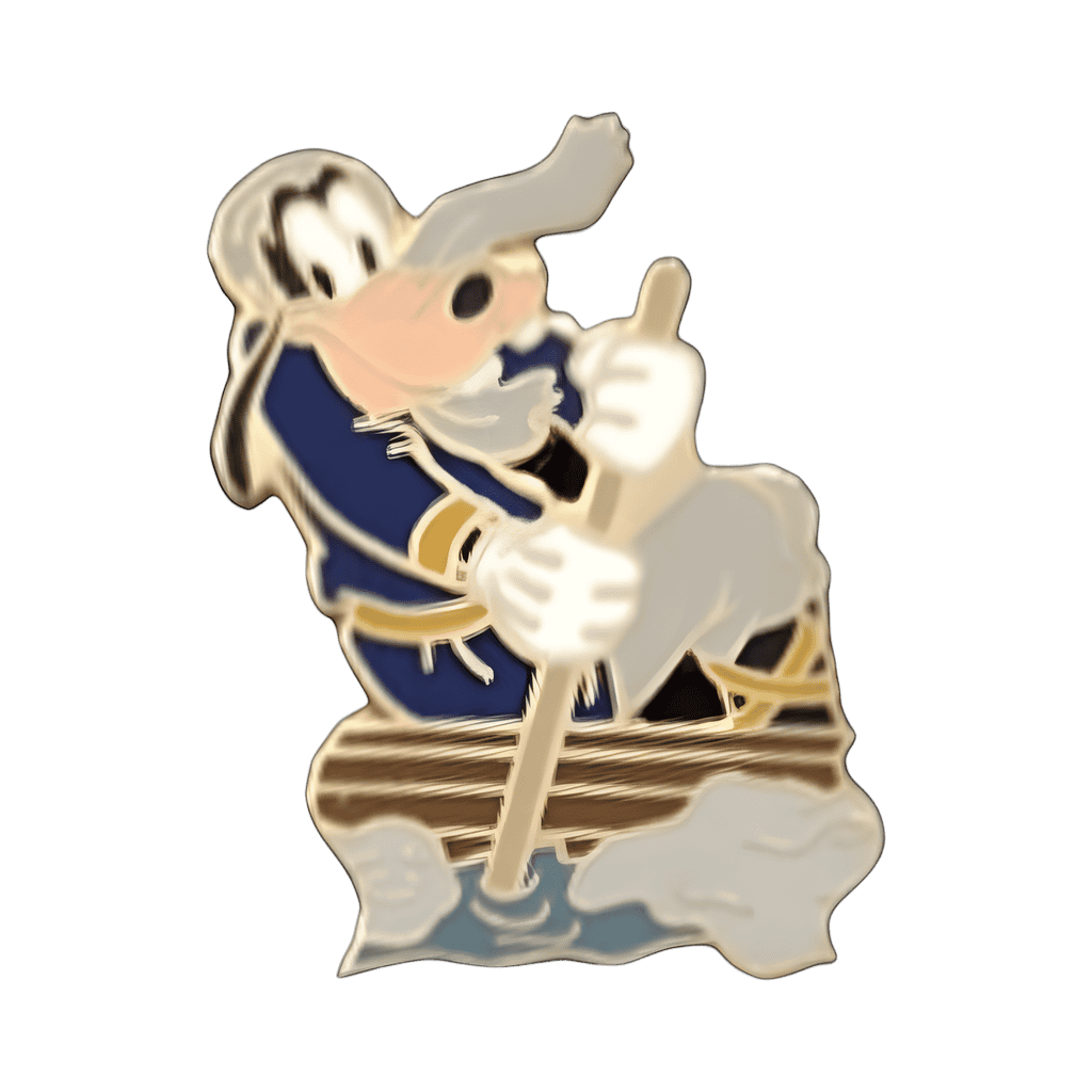 Goofy Paddling Disney pin
