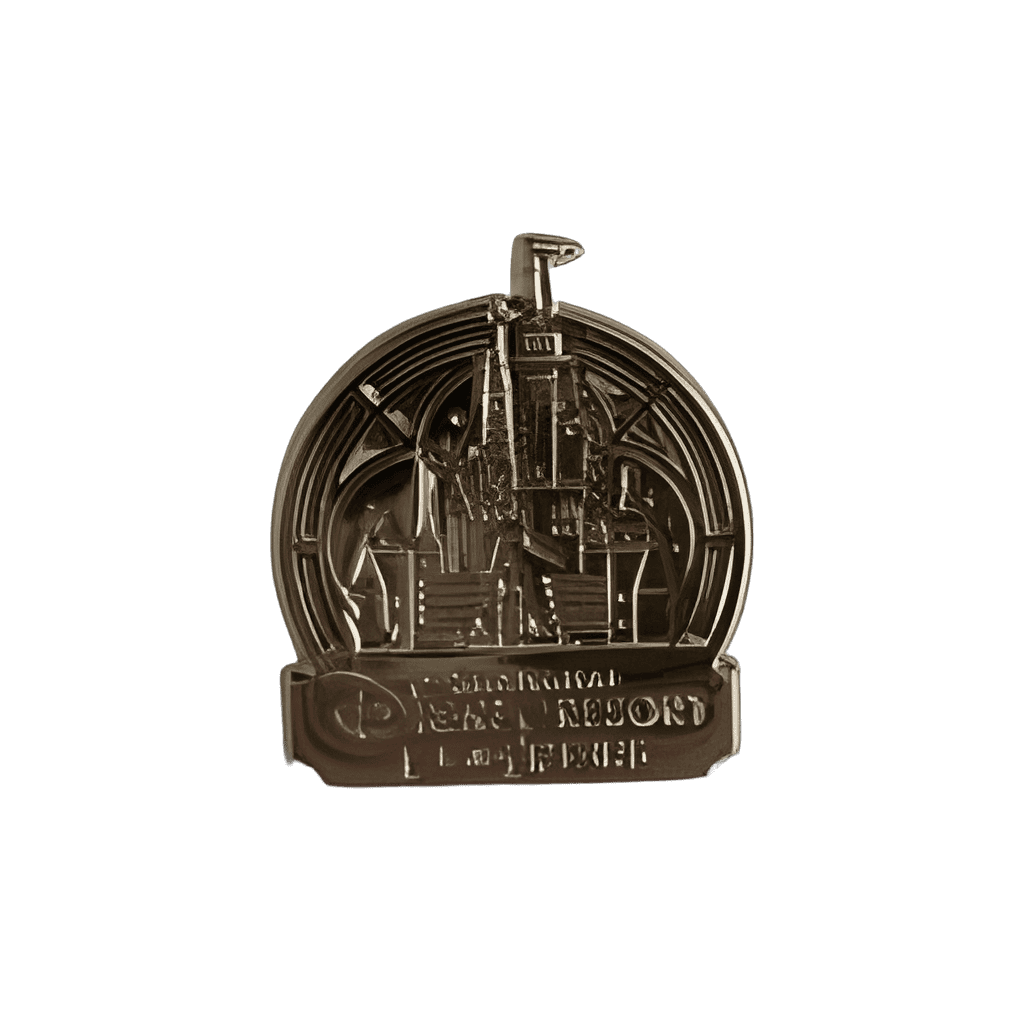Shanghai Disney Resort - Gold Enchanted Storybook Castle Disney pin